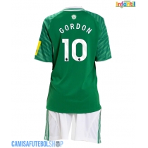 Camisa de time de futebol Newcastle United Anthony Gordon #10 Replicas 2º Equipamento Infantil 2025-26 Manga Curta (+ Calças curtas)